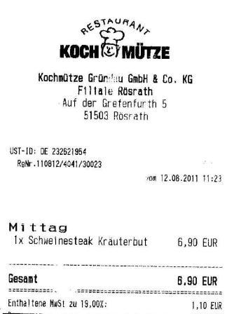 feggo Höffner Kochmütze Restaurant